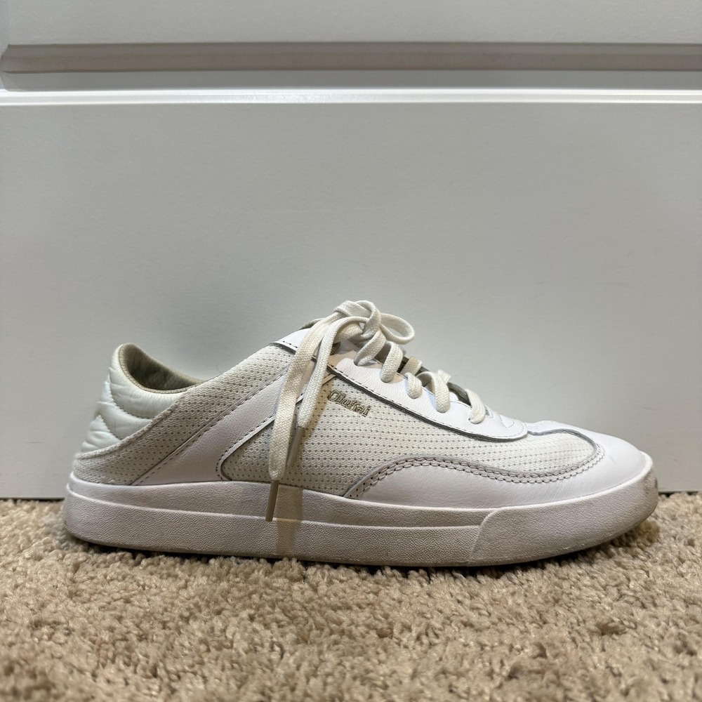 OluKai Kilea Shoes Womens Size 8 Leather‎ Athletic Casual Sneakers 2094 4R4R